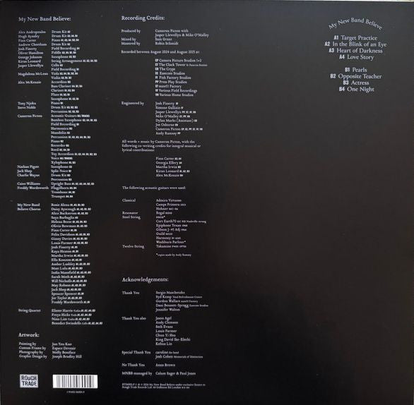 My New Band Believe : My New Band Believe (LP, Album, Oxb + 10" + Ltd)