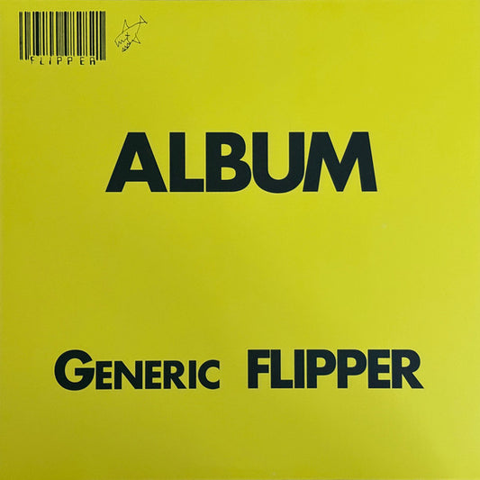 Flipper : Album Generic Flipper (LP, Album, Ltd, RE, Tra)