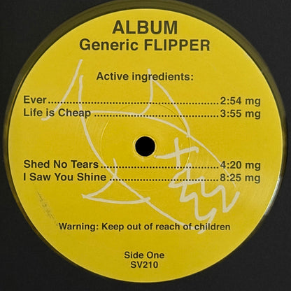 Flipper : Album Generic Flipper (LP, Album, Ltd, RE, Tra)