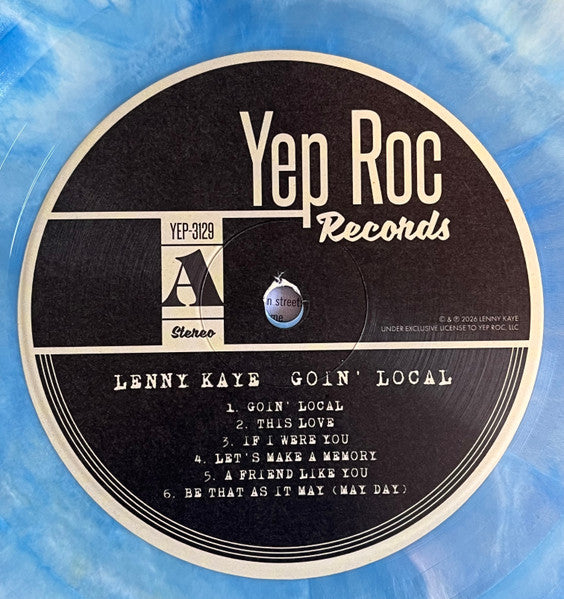 Lenny Kaye : Goin' Local (LP, Album, Ltd, Blu)