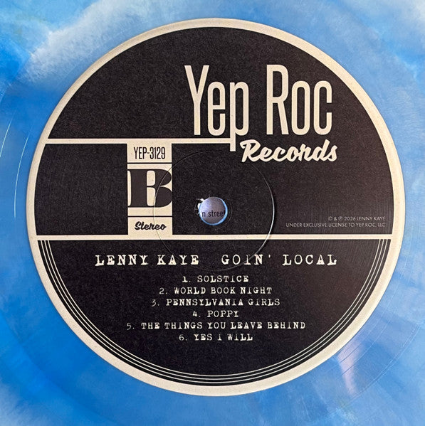 Lenny Kaye : Goin' Local (LP, Album, Ltd, Blu)