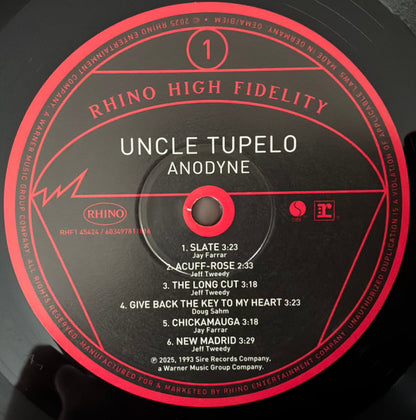 Uncle Tupelo : Anodyne (LP, Album, Ltd, Num, RE, 180)