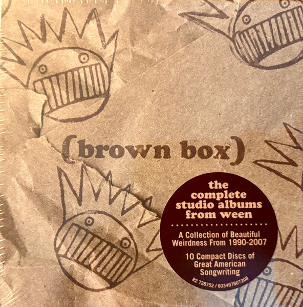 Ween : Brown Box (CD, Album, RE + CD, Album, RE + CD, Album, RE + CD)