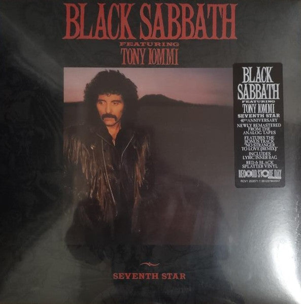 Black Sabbath : Seventh Star (LP, Album, RSD, RE, RM, Red)