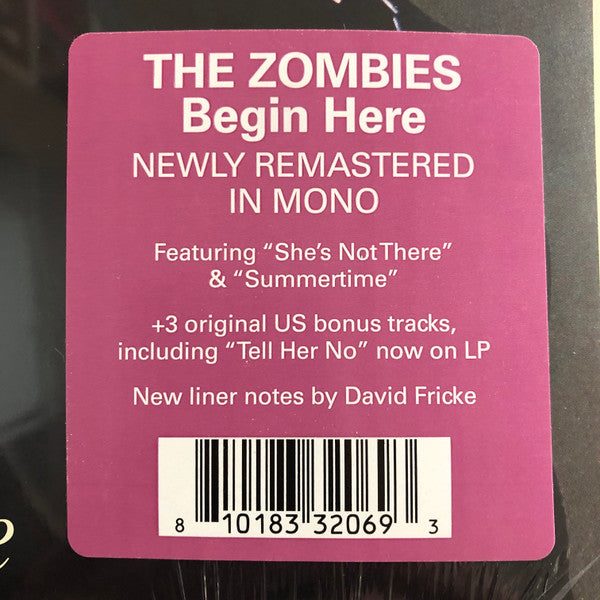 The Zombies : Begin Here (LP, Album, Mono, RE, RM)