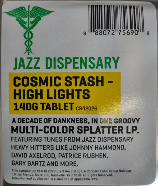 Various : Cosmic Stash - High Lights (LP, Comp, S/Edition, Mul)