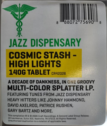 Various : Cosmic Stash - High Lights (LP, Comp, S/Edition, Mul)