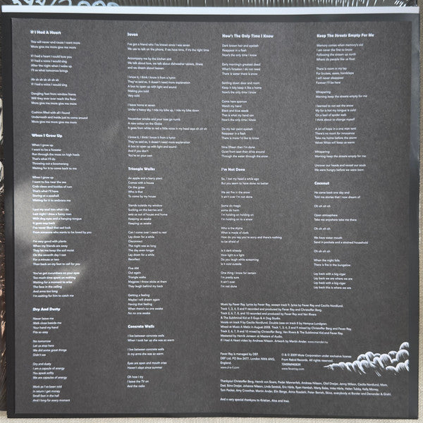 Fever Ray : Fever Ray (LP, Album, Ltd, Num, RE, Whi)