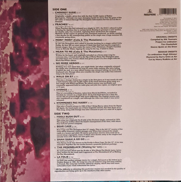 The Stranglers : Rarities (LP, RSD, Comp, Ltd, RE, Spl)