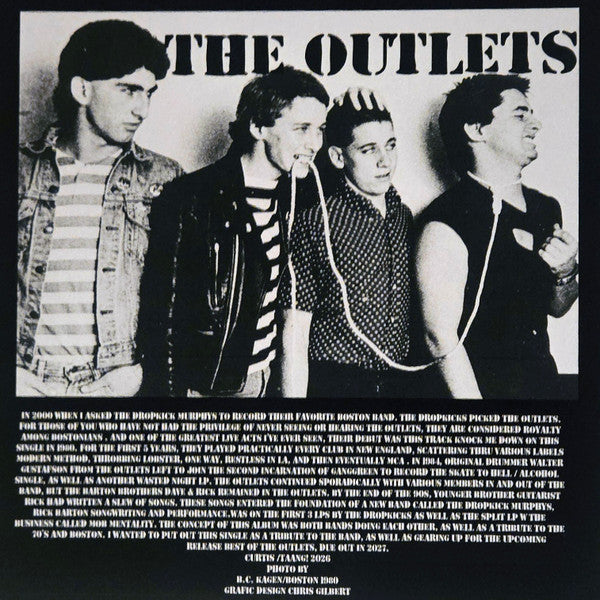 Dropkick Murphys / The Outlets : Knock Me Down (7", RSD, Single)