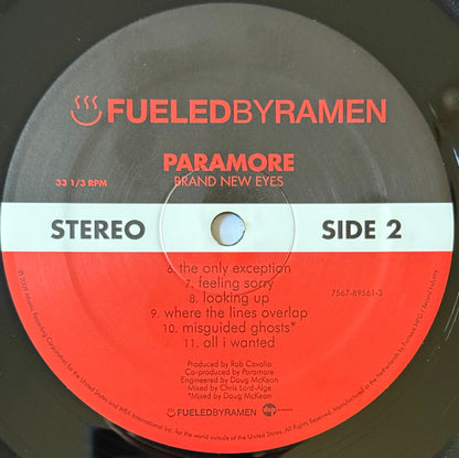 Paramore : Brand New Eyes (LP, Album, RE)