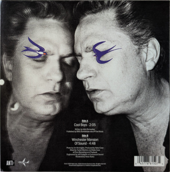 Neko Case : Cool Boys (7", RSD, Ltd, Blu)