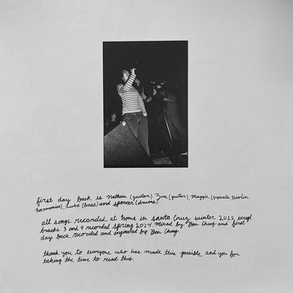 First Day Back : Forward (LP, Album, Ltd, RP)