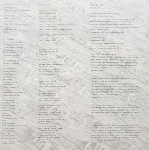 Sepultura : The Cloud Of Unknowing (12", S/Sided, EP, Etch, Oxb + CD, EP + Ltd)