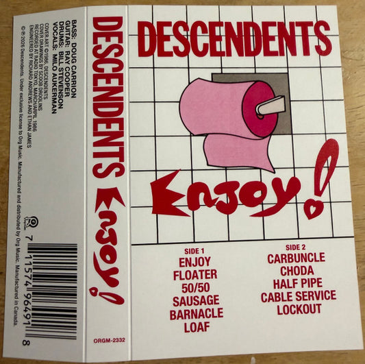 Descendents : Enjoy! (Cass, RE, Pin)