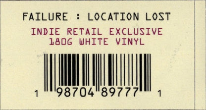 Failure : Location Lost (LP, Album, Ltd, Whi)