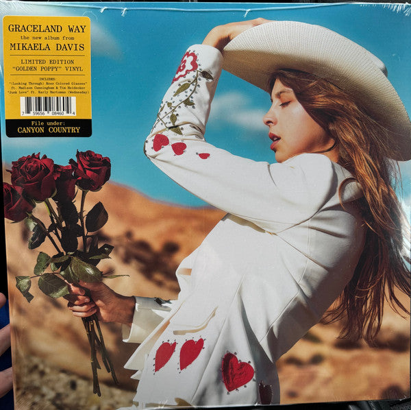 Mikaela Davis : Graceland Way (LP, Album, Yel)