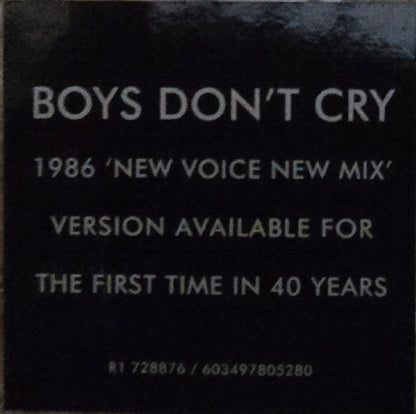 The Cure : Boys Don't Cry (86 Mix) (12", Single, Comp, RM)