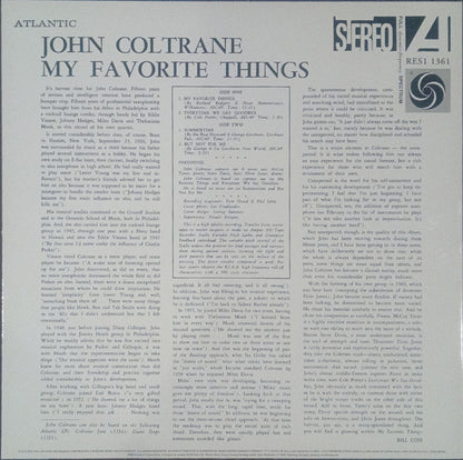 John Coltrane : My Favourite Things (LP, Album, RE)