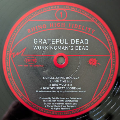 Grateful Dead* : Workingman’s Dead (LP, Album, Ltd, Num, RE, 180)