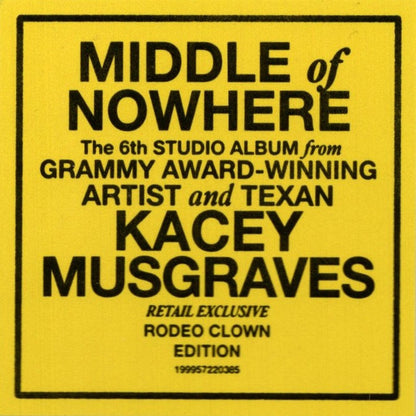 Kacey Musgraves : Middle Of Nowhere (LP, Album, Red)