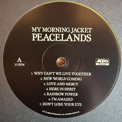 My Morning Jacket : Peacelands (LP, Album, Ltd, Ran)