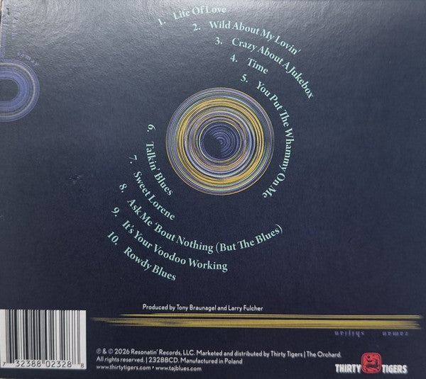 Taj Mahal & The Phantom Blues Band : Time (CD, Album)
