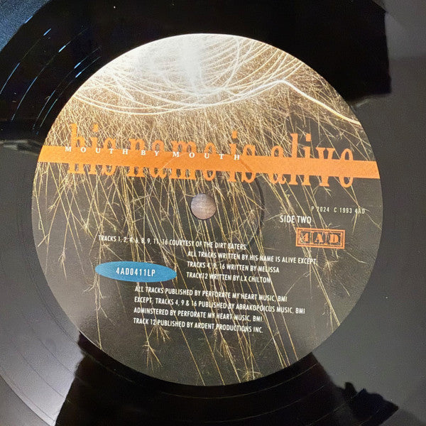 His Name Is Alive : Mouth By Mouth (LP, Album, RE, RM)