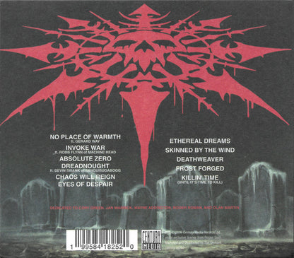 Frozen Soul : No Place Of Warmth (CD, Album)
