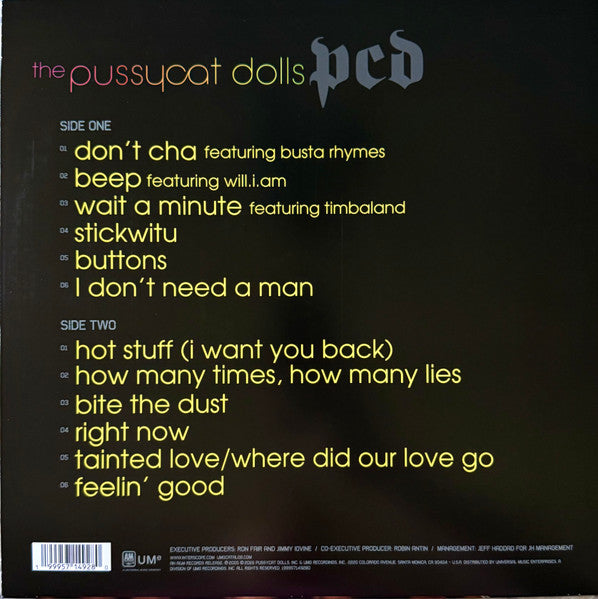 The Pussycat Dolls : PCD (LP, Album, Ltd, RE, Lav)