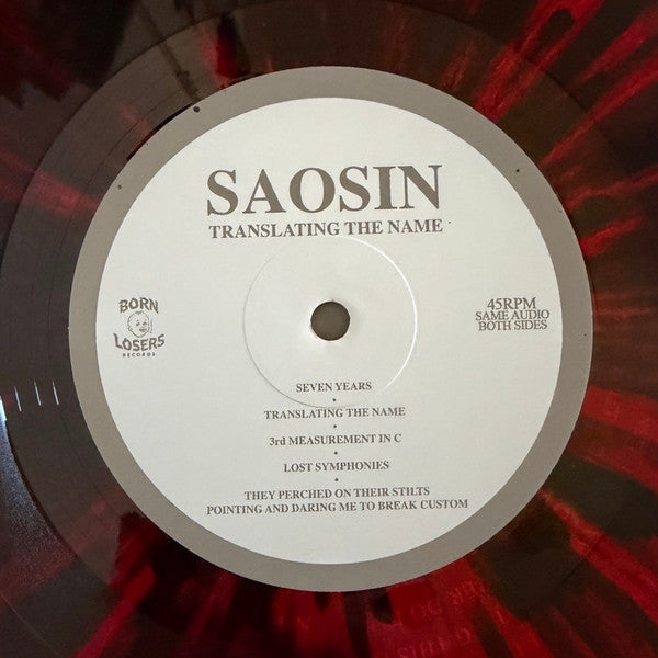 Saosin : Translating The Name (12", EP, Cle)