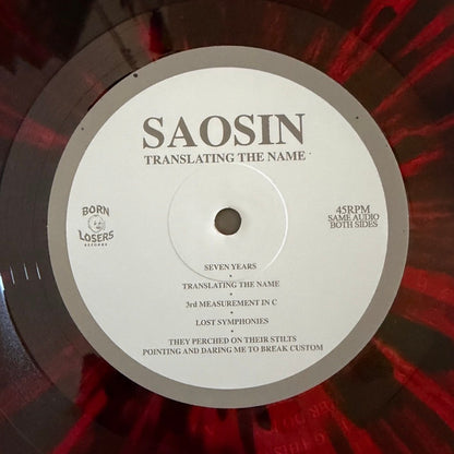Saosin : Translating The Name (12", EP, Cle)