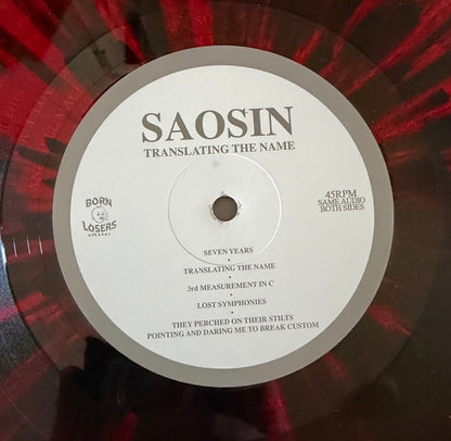 Saosin : Translating The Name (12", EP, Cle)