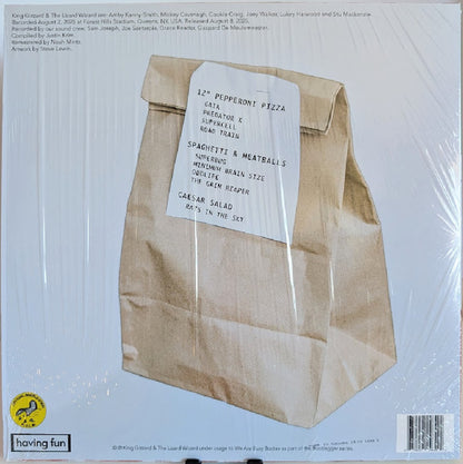 King Gizzard And The Lizard Wizard : Italian Feast (Live In NYC '25) (12", Ltd, Pic + Flexi, 7", Comp, Ltd, Pic)