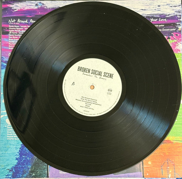 Broken Social Scene : Remember The Humans (LP, Album, Bla)