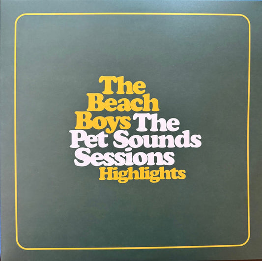 The Beach Boys : The Pet Sounds Sessions Highlights (2xLP, Comp)