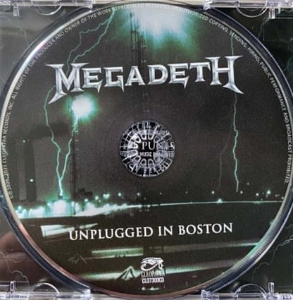 Megadeth : Unplugged In Boston (CD, Album, RE)