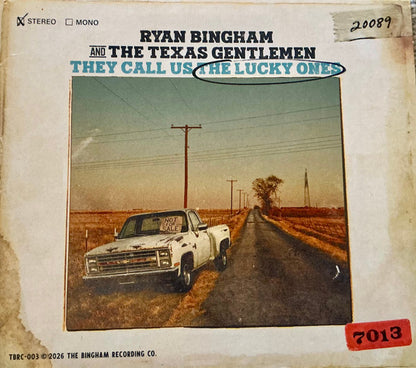 Ryan Bingham : They Call Us The Lucky Ones (CD)