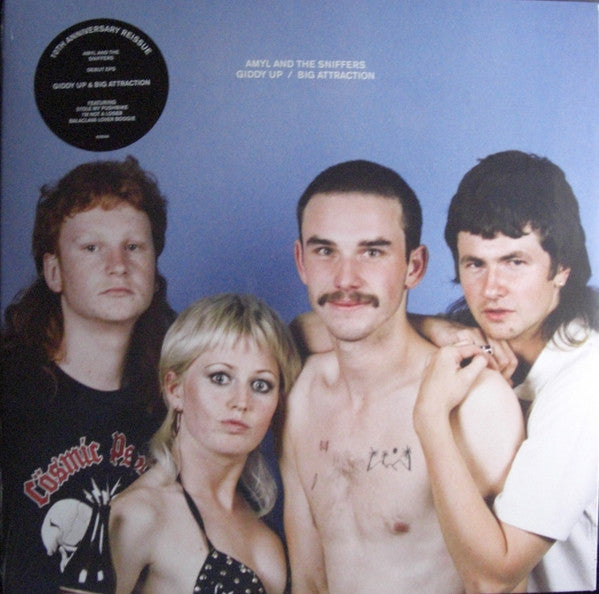 Amyl And The Sniffers : Giddy Up & Big Attraction (LP, Comp, RE)