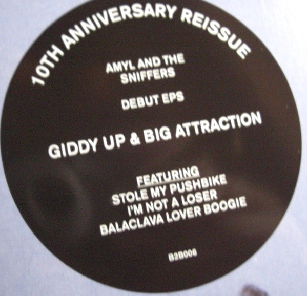 Amyl And The Sniffers : Giddy Up & Big Attraction (LP, Comp, RE)