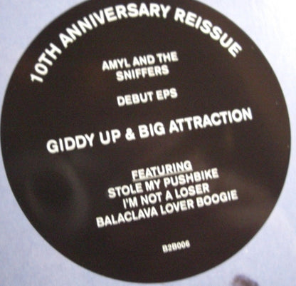 Amyl And The Sniffers : Giddy Up & Big Attraction (LP, Comp, RE)