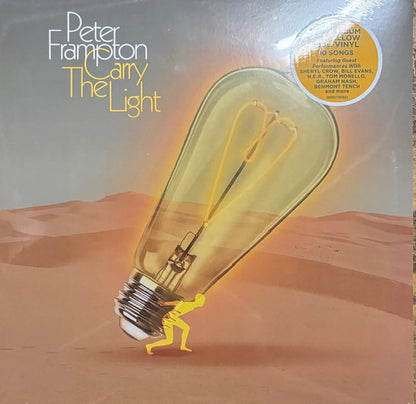 Peter Frampton : Carry The Light (LP, Album, Yel)