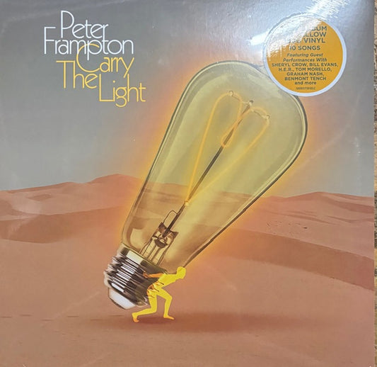 Peter Frampton : Carry The Light (LP, Album, Yel)