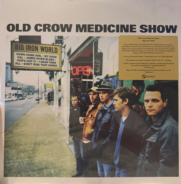 Old Crow Medicine Show : Big Iron World (LP, Album)