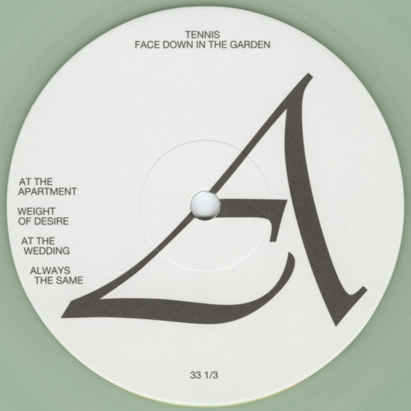 Tennis (6) : Face Down In The Garden (LP, Album, RP, Sea)