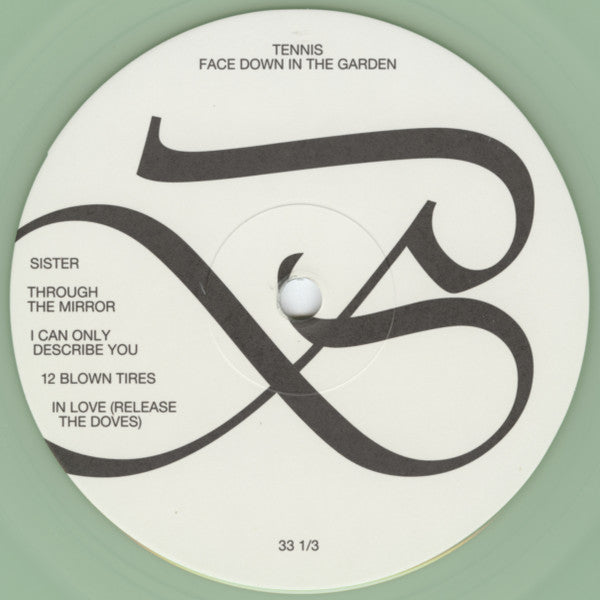 Tennis (6) : Face Down In The Garden (LP, Album, RP, Sea)