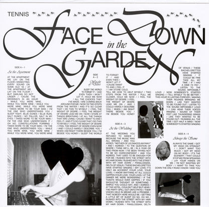 Tennis (6) : Face Down In The Garden (LP, Album, RP, Sea)