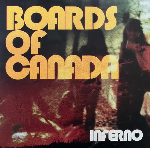 Boards Of Canada : Inferno (2xLP, Album, Red + Flexi, 8", Shape, S/Sided, Hex )