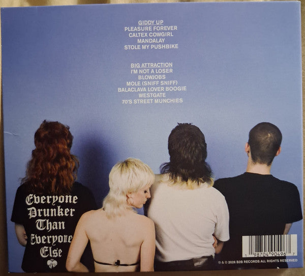 Amyl and The Sniffers : Giddy Up / Big Attraction (CD, Comp, RE)