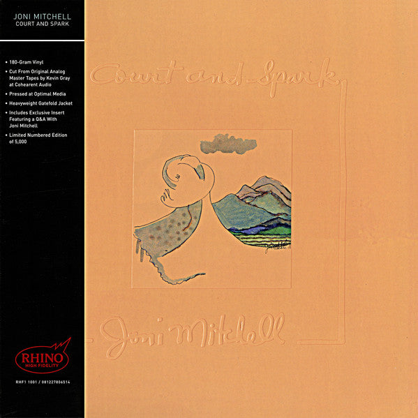 Joni Mitchell : Court And Spark (LP, Album, Ltd, Num, RE, 180)